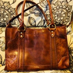 Joyn Brown Leather Handbag